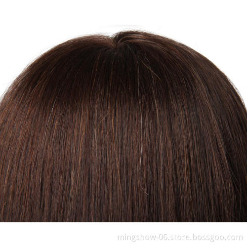 Cheap human hair mannequin training head 100 human hair